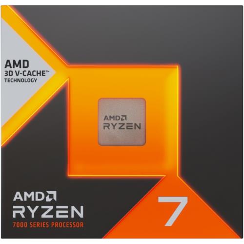 AMD  AMD RYZEN 7 7800X3D 8 Core, 4,20-5.00GHz, 104Mb Cache, 120W, AM5 Soket, BOX (Kutulu) (Grafik Kart YOK, Fan YOK) 