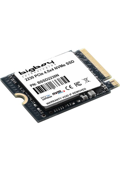 BIGBOY Bigboy 512GB 22x30mm PCIe 4.0 x4 M.2 NVMe Notebook SSD