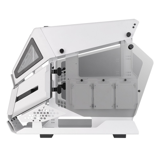 THERMALTAKE  ah t200 beyaz tempered glass pencereli, mikro atx oyuncu kasası-62470