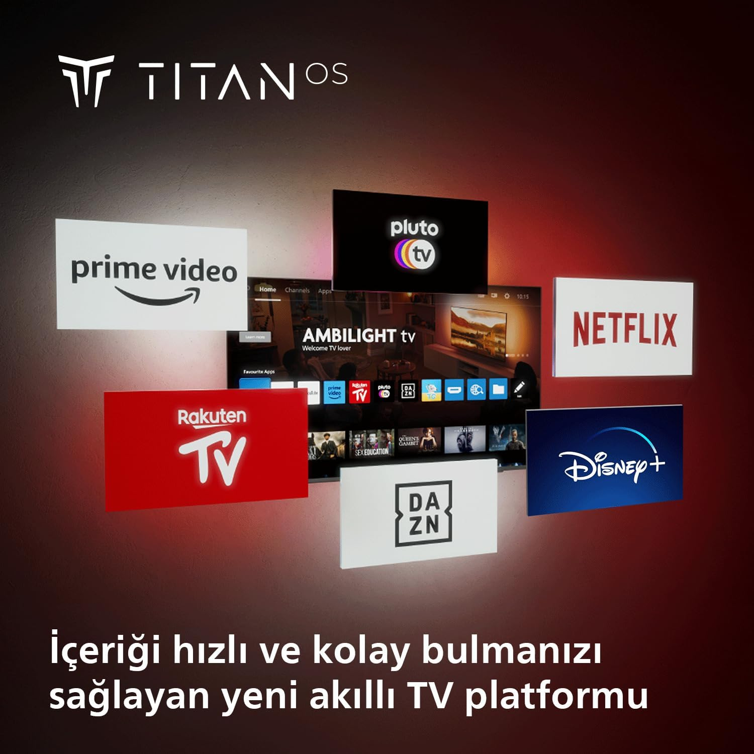 PHILIPS 65PUS8909 4K ULTRA HD 65" 165 EKRAN UYDU