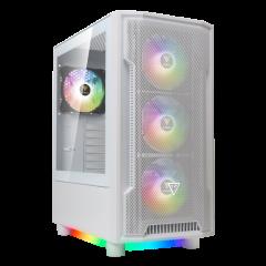 GAMDıAS GAMDIAS ATHENA M6 Lite WH, 750W, Tempered Glass, Mesh, ARGB, 80+ Bronze, ATX, White Edition, GAMING KASA