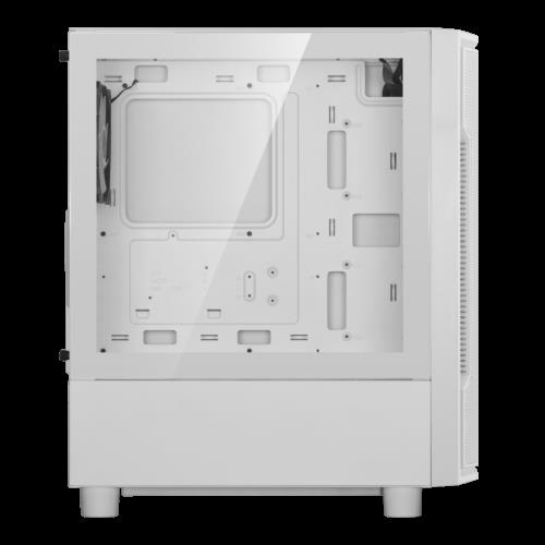 GAMDıAS GAMDIAS ATHENA M6 Lite WH, 750W, Tempered Glass, Mesh, ARGB, 80+ Bronze, ATX, White Edition, GAMING KASA-33569