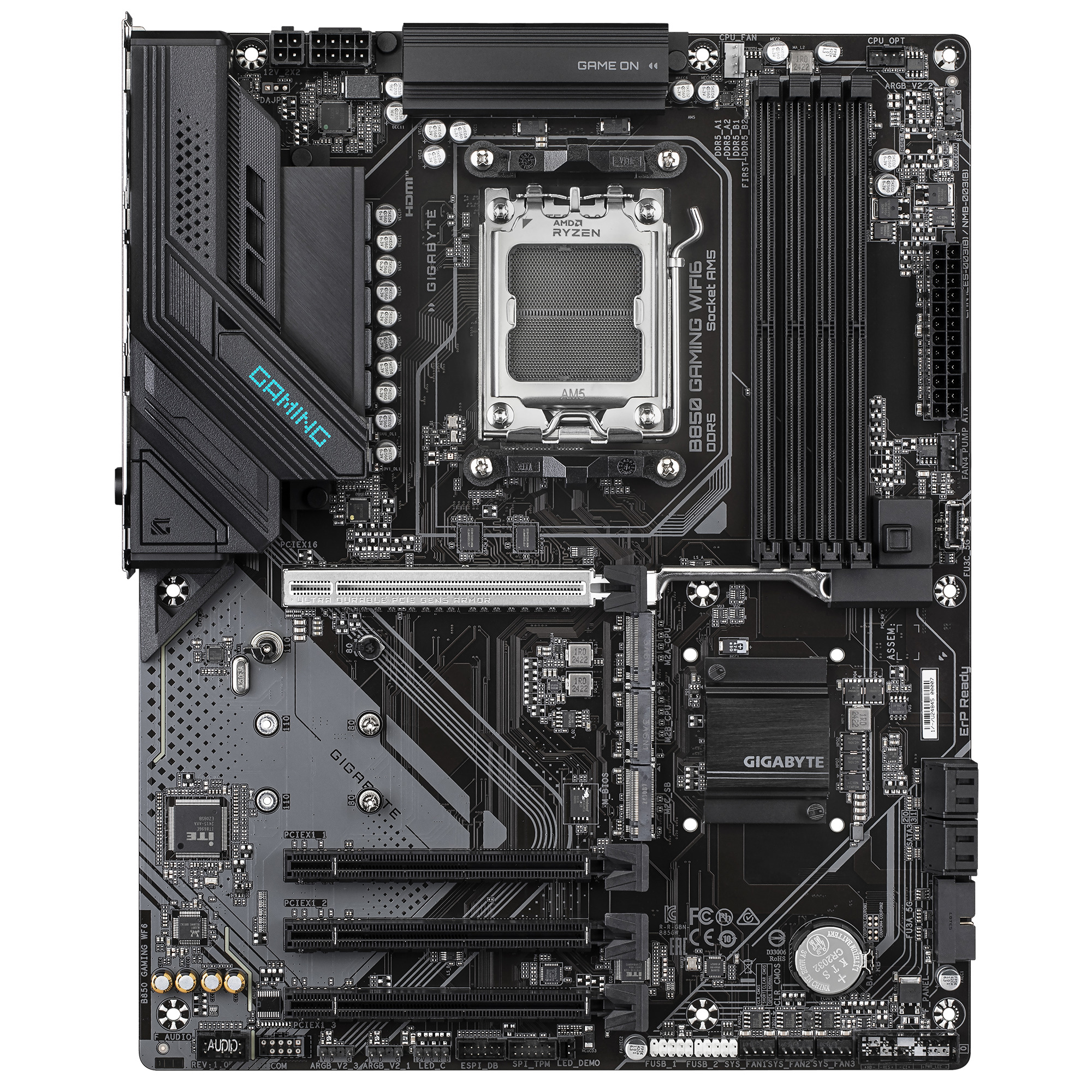 GIGABYTE GIGABYTE GIGABYTE ANAKART AMD AM5 ATX B850 GAMING WIFI6-62770