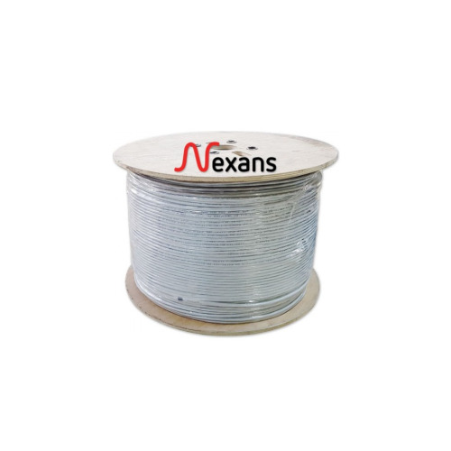 NEXANS NEXANS NEX1611TO5, CAT6, 500M, 23AWG (0,58mm), UTP, %100 Bakır, LSZH Halogen Free, Makara, Kablo (GRİ)-55347