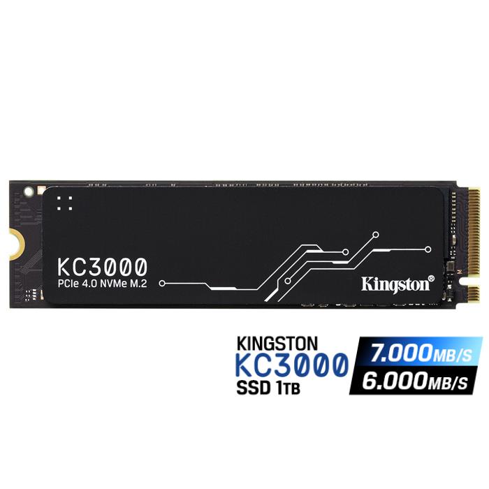 KINGSTON KNG 512GB KC3000 NVMe Gen4 SKC3000S/512G
