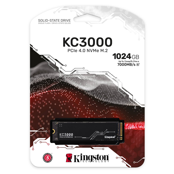 KINGSTON KNG 512GB KC3000 NVMe Gen4 SKC3000S/512G-29961