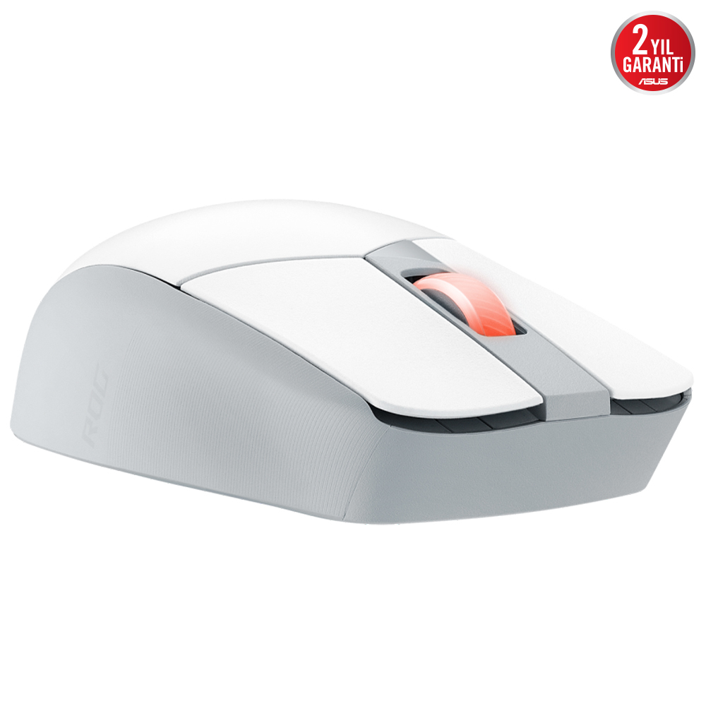 ASUS ASUS ROG STRIX IMPACT III WIRELESS ULTRA HAFİF 36000 DPI SENSÖR 2.4GHz BLUETOOTH DEĞİŞTİRİLEBİLİR SWITCH OYUNCU MOUSE BEYAZ-55061