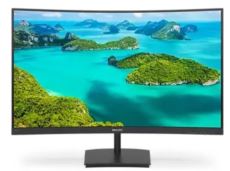 PHILIPS 24'' LED 1920x1080 4Ms 75Hz VGA HDMI Kavisli Siyah LCD Monitör