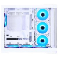GAMEBOOSTER GameBooster GB-G2851BW Sea View USB 3.0, ATX 7 x ARGB Fanlı, Beyaz Kasa (PSU Yok)-66078