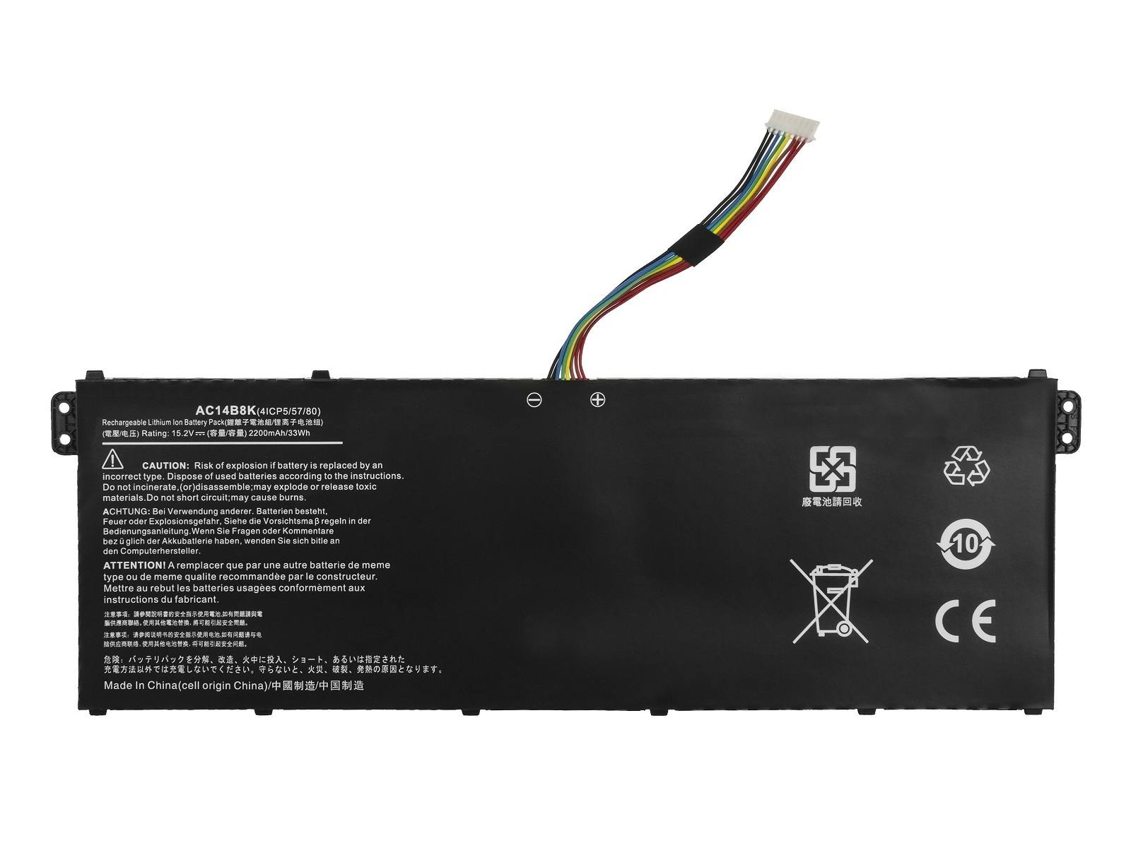 RETRO RETRO Acer Aspire A515-41, AC14B8K 4-Cell Notebook Bataryası