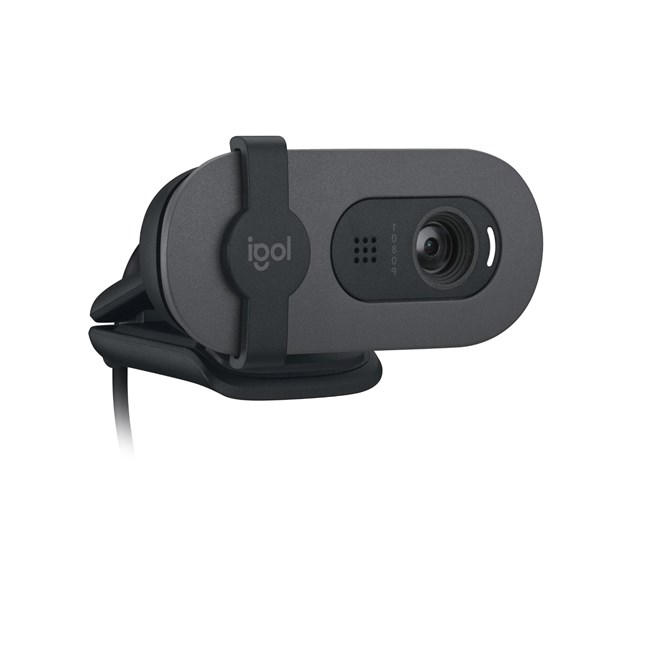 LOGITECH Logitech Brio 100 Webcam Grafit Full HD 960-001585-50023