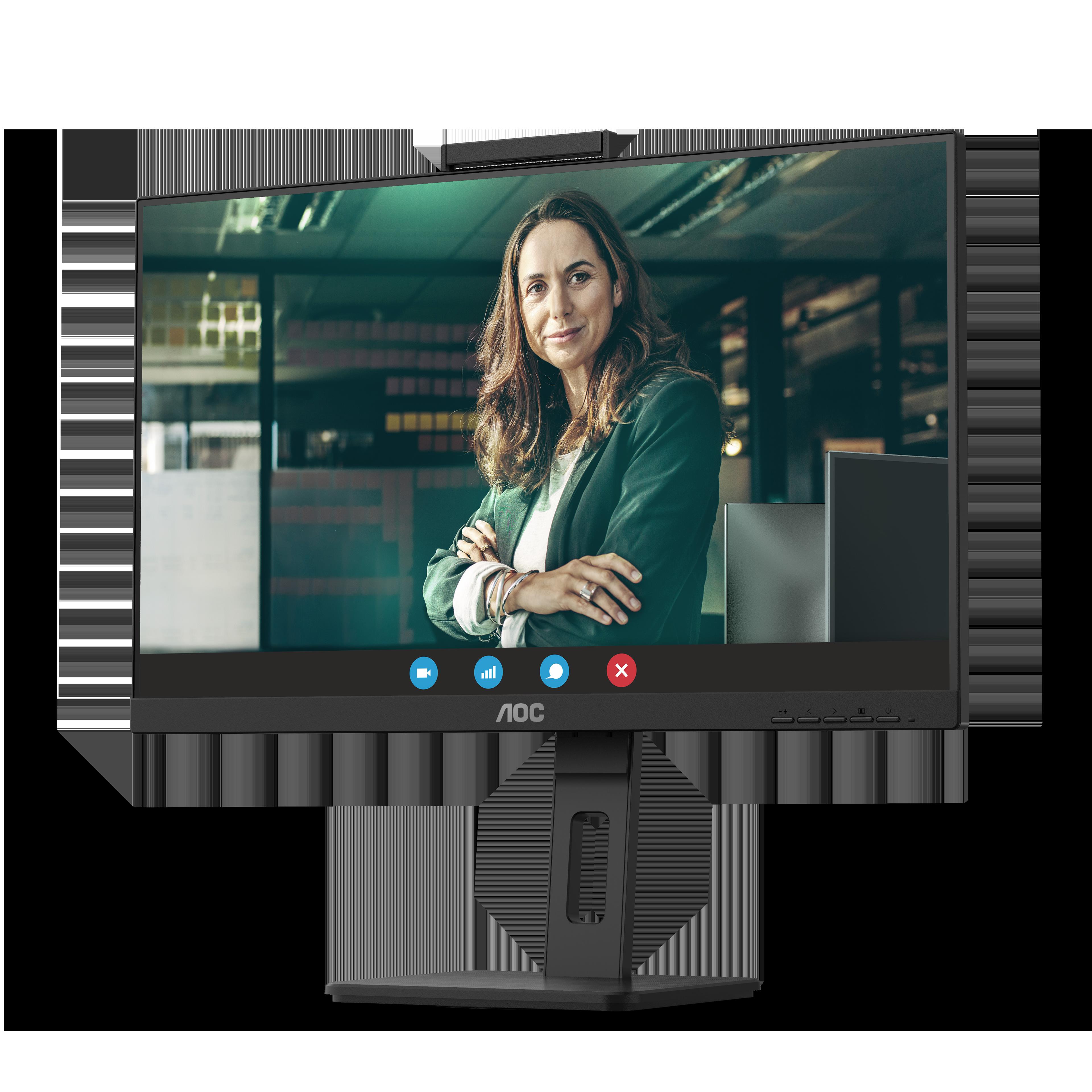 AOC AOC 23.8” 24P3CW 4MS 75HZ HDM DP WEBCAM