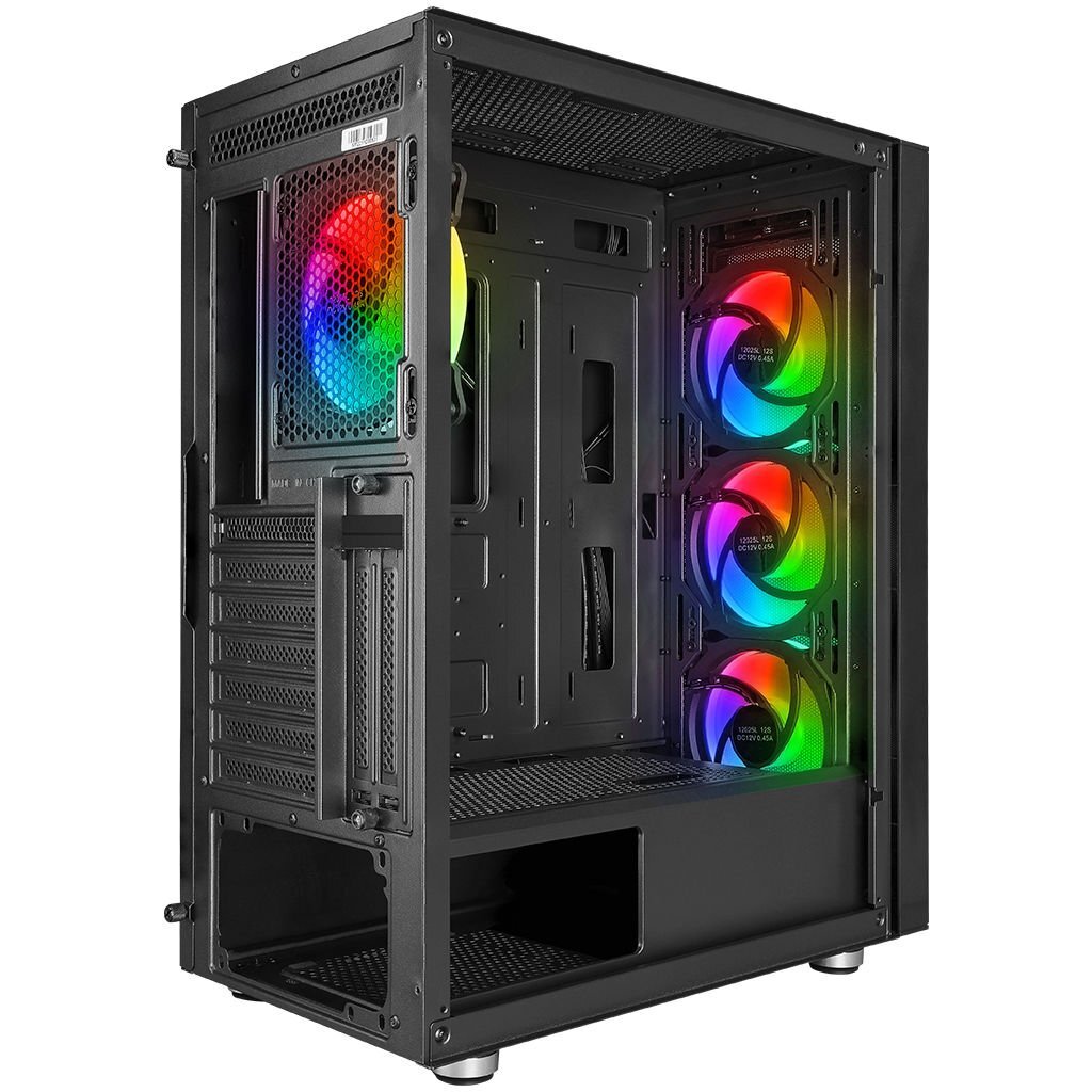 POWERBOOST PowerBoost VK-G3506S USB 3.0 Mesh ARGB Ring Fanlı Gaming Kasa-62879