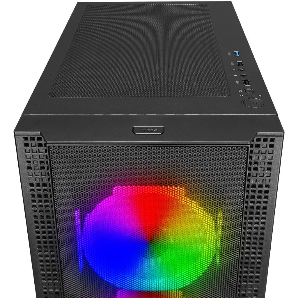 POWERBOOST PowerBoost VK-G3506S USB 3.0 Mesh ARGB Ring Fanlı Gaming Kasa-62880