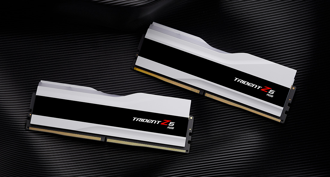 GSKILL GSKILL Trident Z5 RGB Beyaz DDR5-6000Mhz CL36 32GB (2x16GB) DUAL (36-36-36-96) 1.35V