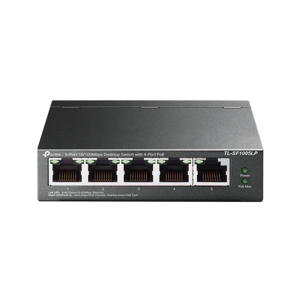 TP-LINK TP-LINK TL-SF1005LP 5 PORT 10/100 4 POE SWITCH -26953