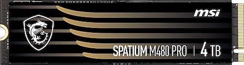 MSI MSI SSD SPATIUM M480 PRO PCIE 4.0 NVME M.2 4TB
