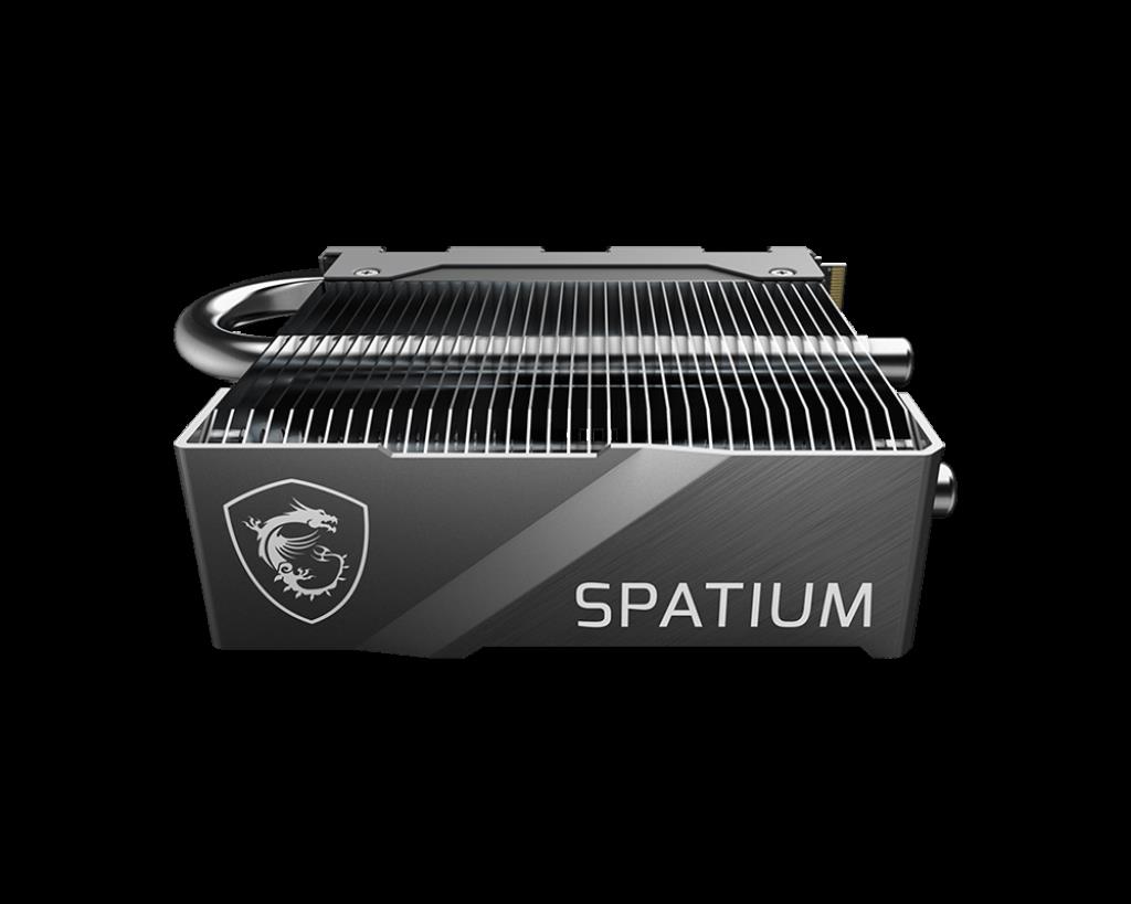 MSI MSI SSD SPATIUM M580 PCIe 5.0 NVMe M.2 4TB FROZR