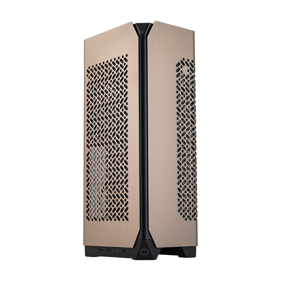 COOLERMASTER CM MasterBox NCORE 100 MAX 850W 80+ Gold ATX 3.0 SFX PSU'lu Koyu Gri ITX Bilgisayar Kasası