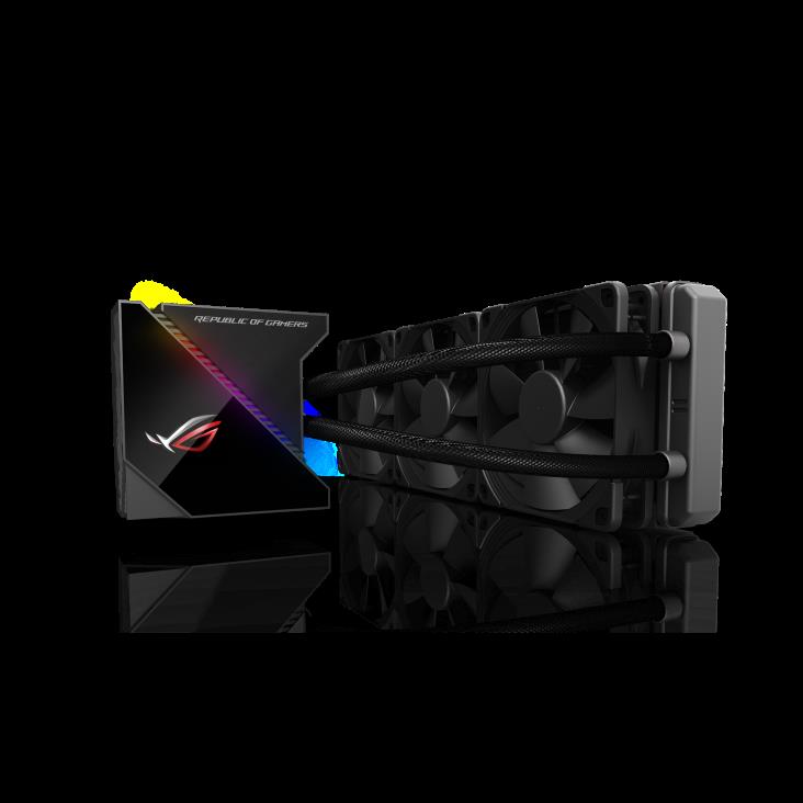 ASUS ASUS ROG RYUJIN III 360 OLED 3.5 LCD AURA SYNC RGB 3X NOCTUA IPPC 2000 PWM 120MM FAN SIVI CPU SOĞUTUCUSU