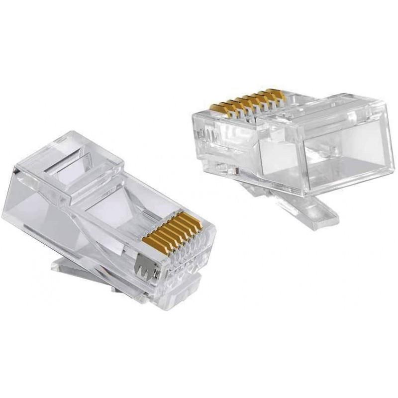 URANIUM URANIUM CAT5/6 RJ45 KONNEKTÖR 100 LÜ PAKET 