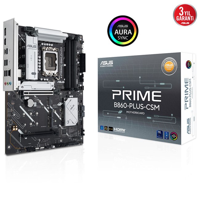 ASUS Asus Prime B860-Plus Csm D5 1851P Hdmi Dp Type-C