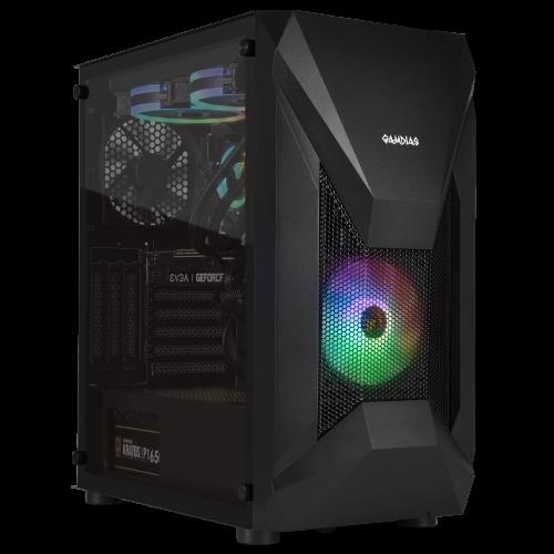 GAMDıAS GAMDIAS ATHENA E1 Elite, 500W, Tempered Glass, Mesh, ARGB, ATX GAMING KASA-36028