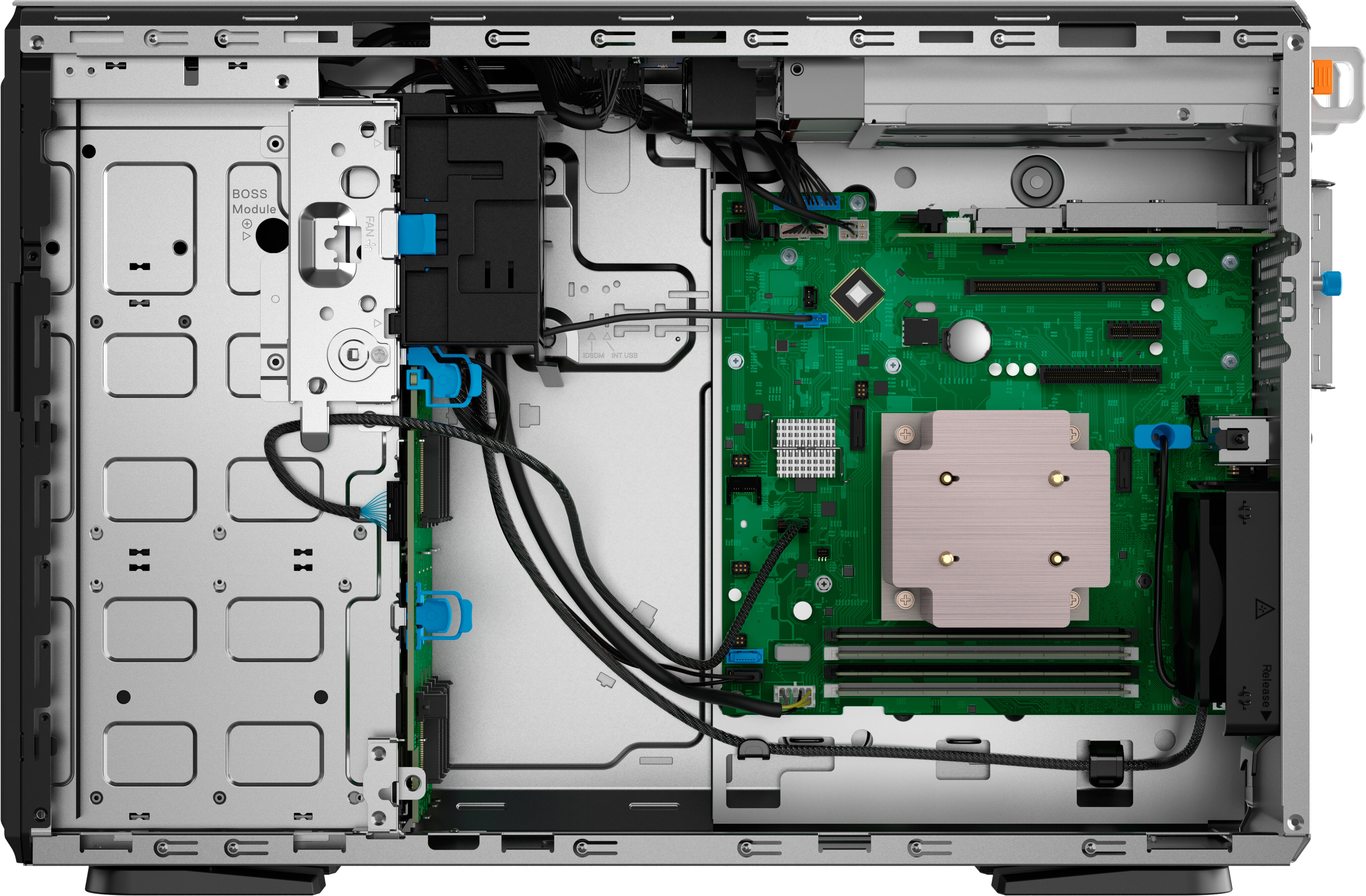 DELL DELL SRV pet360P3 T360 E-2414 1x16G 1x480GB SSD SATA CHASSIS 8x3.5/BROADCOM 5720 DUAL PORT 1GB ON-BOARD LOM/PERC H355 ADAPTER FU-60851