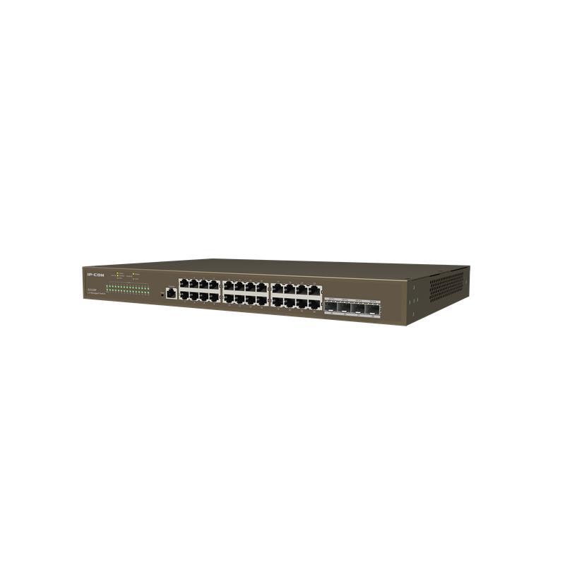 IP-COM IP-COM G3328F 24 PORT GIGABIT + 4X1GB SFP UPLINK L2 CLOUD Y�NET�LEB�L�R RACKMOUNT SWITCH -42822