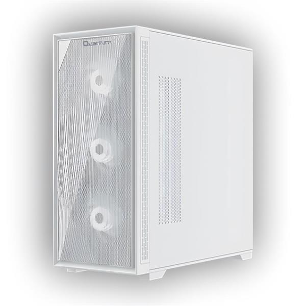 QUANTUM GAMING Quantum Devotion G1 i5-12400 16GB DDR4 512GB SSD RTX 4060 8GB FreeDos Beyaz Gaming Desktop QNDPC10F006471