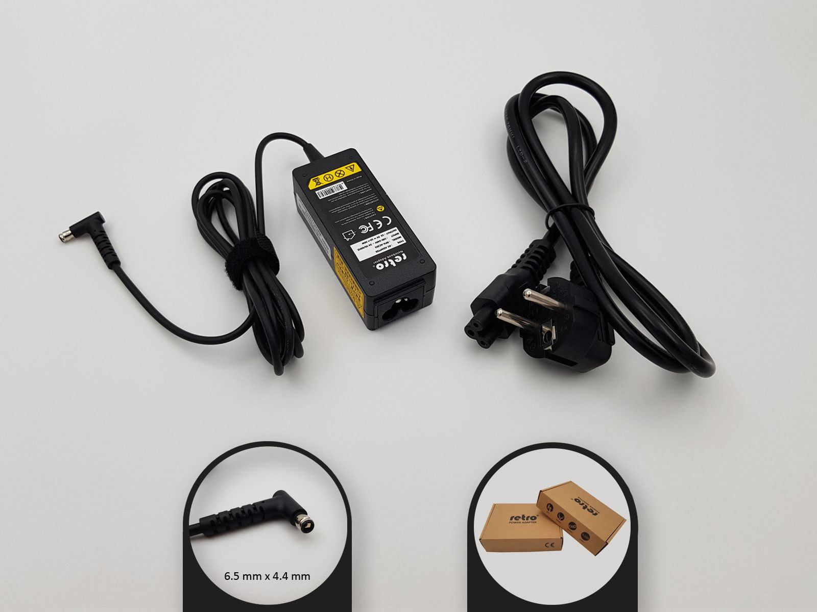RETRO RETRO Sony 19.5V 2A 39W VGP-AC19V74 Notebook Adaptör RPA-AC203