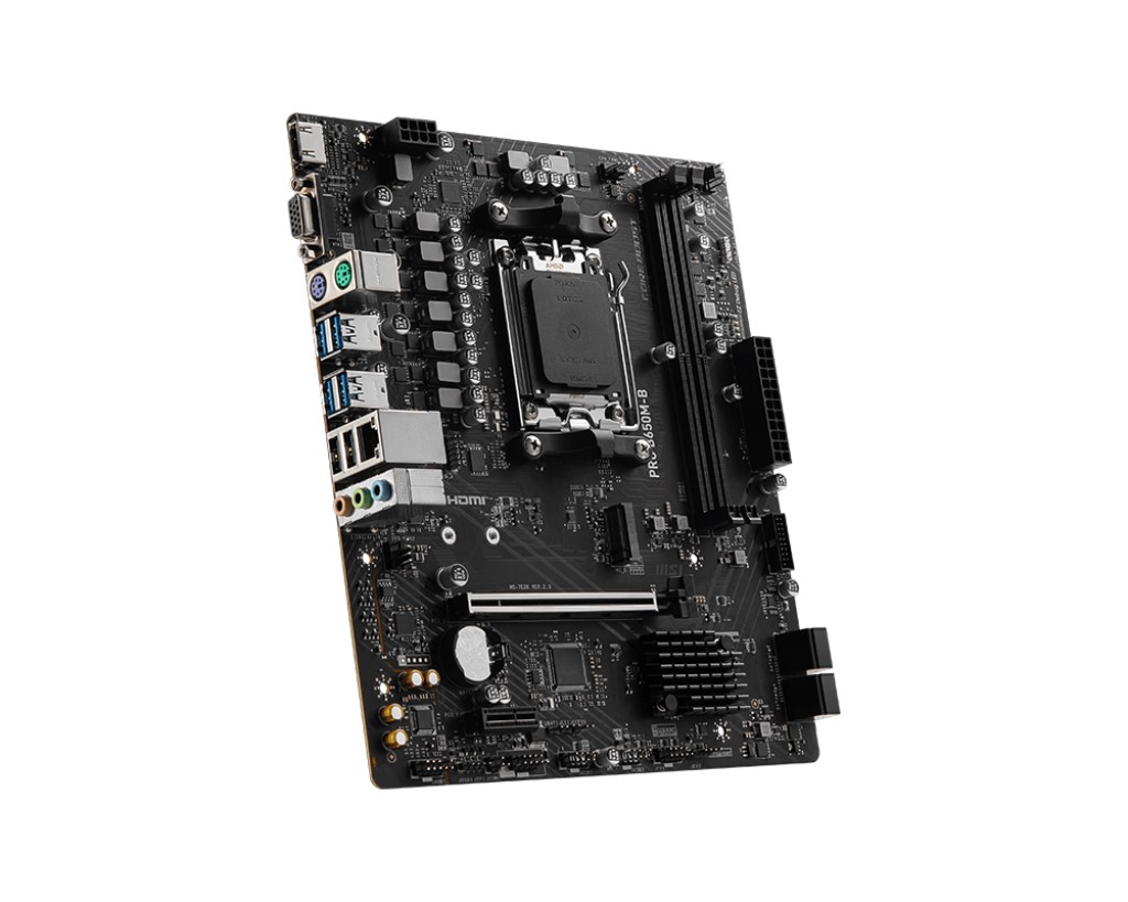 MSI MSI MB PRO B650M-B AM5 DDR5 6800MHZ(OC) HDMI VGA M.2 USB3.2 2.5G LAN mATX-32689
