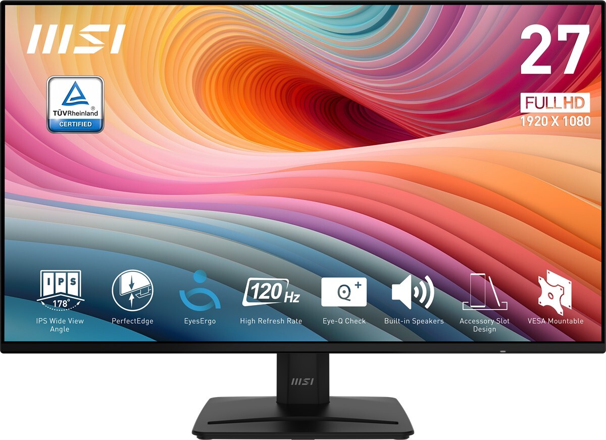MSI MSI 27 PRO MP271A E2 1920x1080 (FHD) 16:9 FLAT IPS 120HZ 1MS ADAPTIVE-SYNC MONITOR