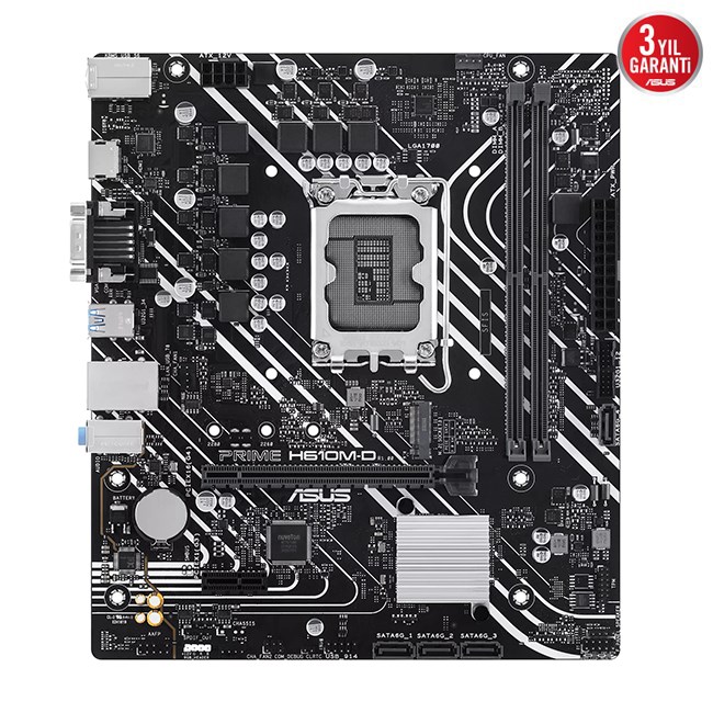 ASUS Asus Prime H610M-D D5 1700P Vga Hdmi-41730