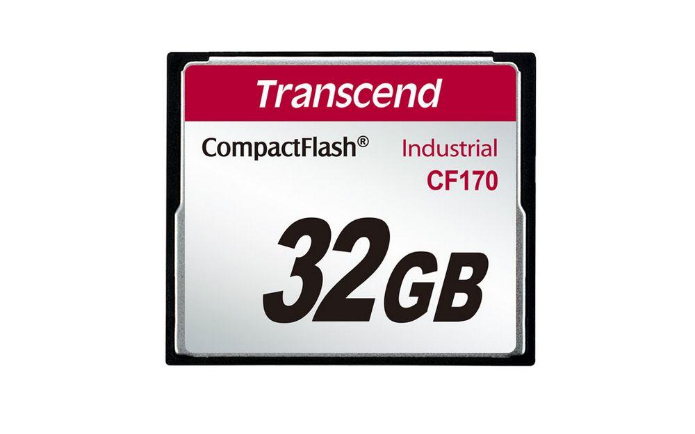 TRANSCEND Transcend 32GB CF170 300x Industrial Hafıza Kartı