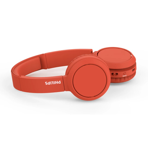 PHILIPS PHILIPS TAH4205RD/00, KIRMIZI, Bluetooth 5.0, Kablosuz, Bas Arttırma Düğmesi, Yastıklı Kafa Bandı, 29saat Oynatma Süresi, 10mt A-61154