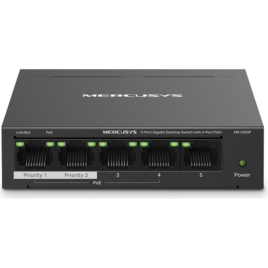 TP-LINK TP-LINK MS105GP 5-Port Desktop Switch