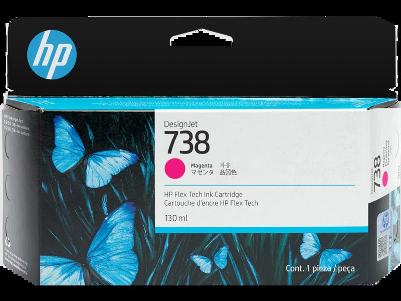 HP HP 498N6A Magenta 130-ml M.Kartuş(738)