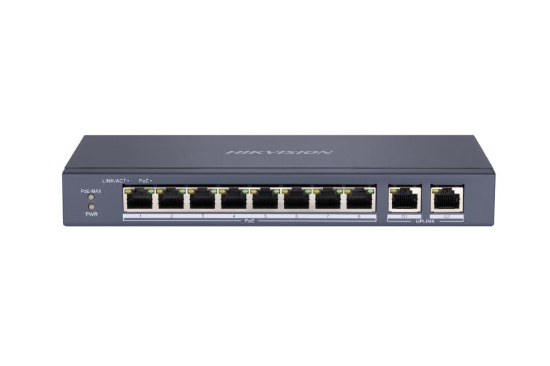 HIKVISION Hikvision DS-3E0310P-E/M 8 Port 10/100 Yönetilemez PoE Switch
