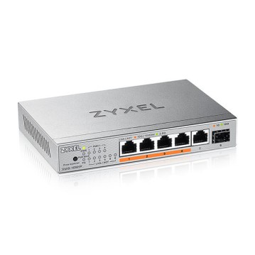 ZYXEL ZYXEL XMG-105HP 5 PORT 2.5G + 1G SFP+ 70W PoE++ MULTIGIGABIT YONETILEMEZ DESKTOP SWITCH