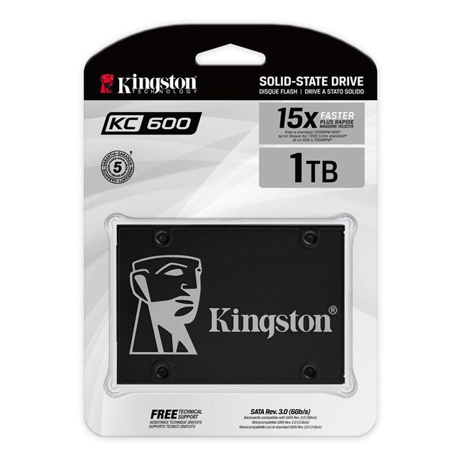 KINGSTON Kingston 1TB KC600 550/520MB SKC600/1024G-37865