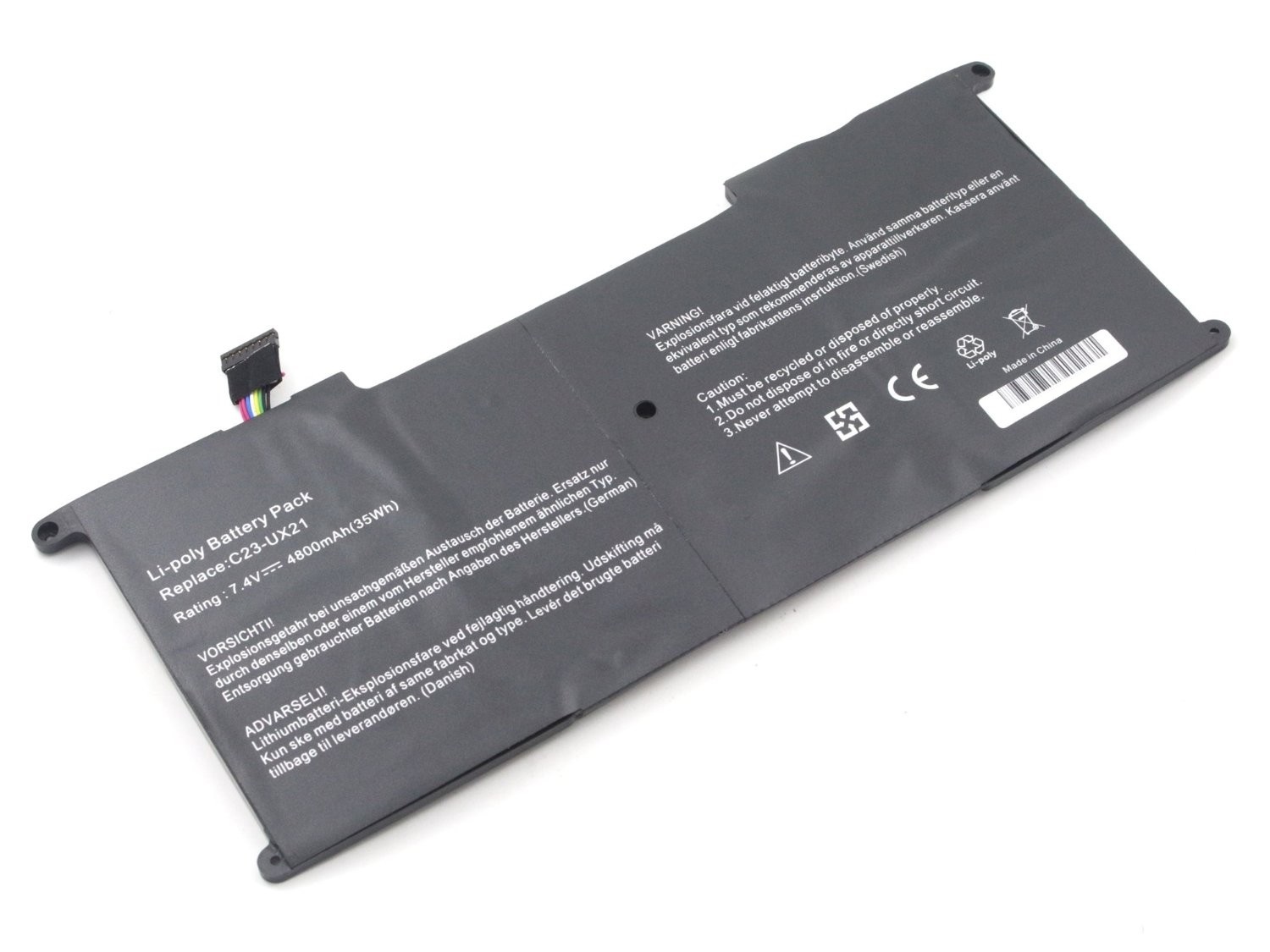 RETRO RETRO Asus UX21A, UX21E, C23-UX21 Notebook Bataryası