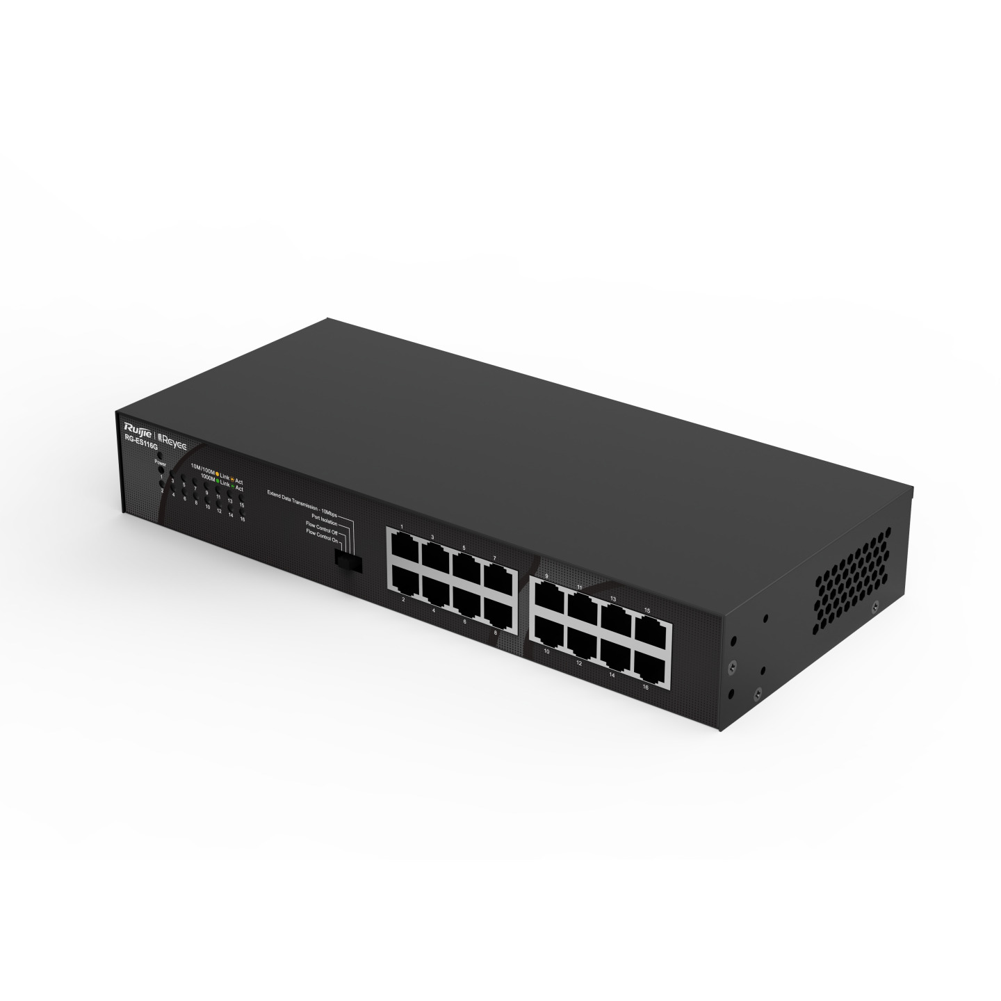 RUIJIE RUIJIE REYEE RG-ES116G-L 16 PORT 10/100/1000 YONETILEMEZ RACK MOUNT SWITCH METAL KASA-59320