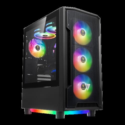 GAMDıAS GAMDIAS ATHENA M6 Lite, 750W, Tempered Glass, Mesh, ARGB, 80+ Bronze, ATX, GAMING KASA-35799
