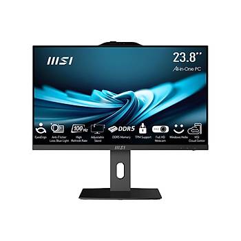 MSI MSI PRO AP242P 14M-861XTR 23.8 LED 1920x1080 (FHD) I7-14700 16GB DDR4 512GB SSD+1TB HDD DOS SIYAH AIO PC