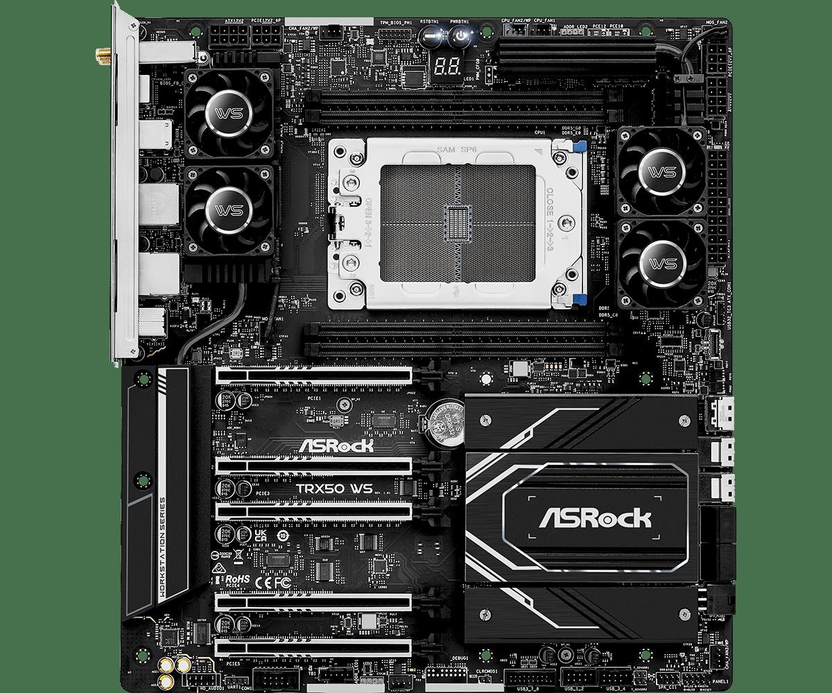 ASROCK ASROCK ANAKART - 90-MXBN40-AOUAYZ - TRX50 WS-31212