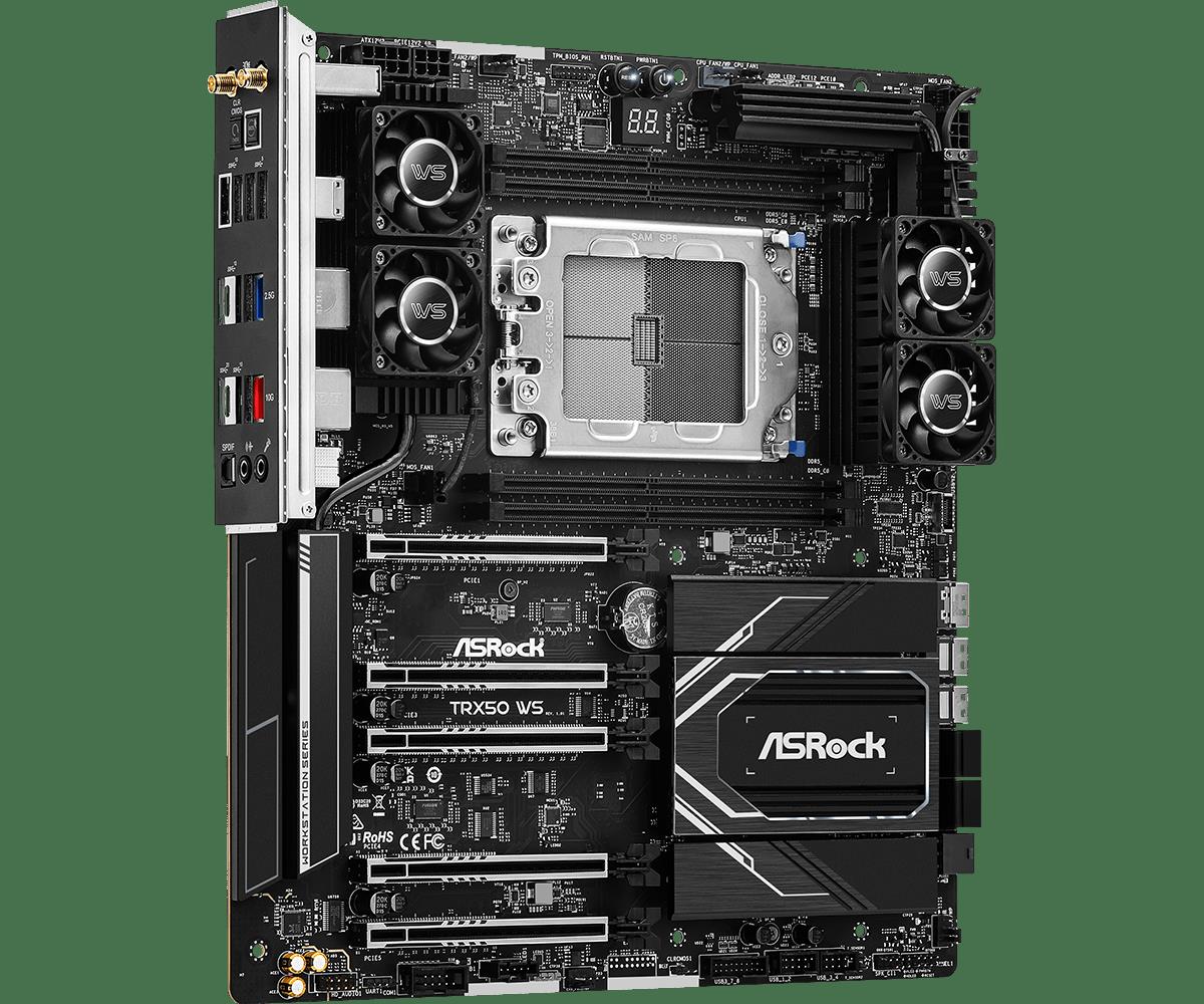 ASROCK ASROCK ANAKART - 90-MXBN40-AOUAYZ - TRX50 WS-31214