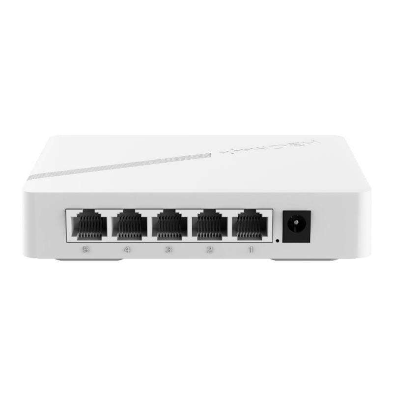 H3C H3C MAGIC BS205 5 PORT GIGABIT PLASTIK KASA DESKTOP SWITCH 