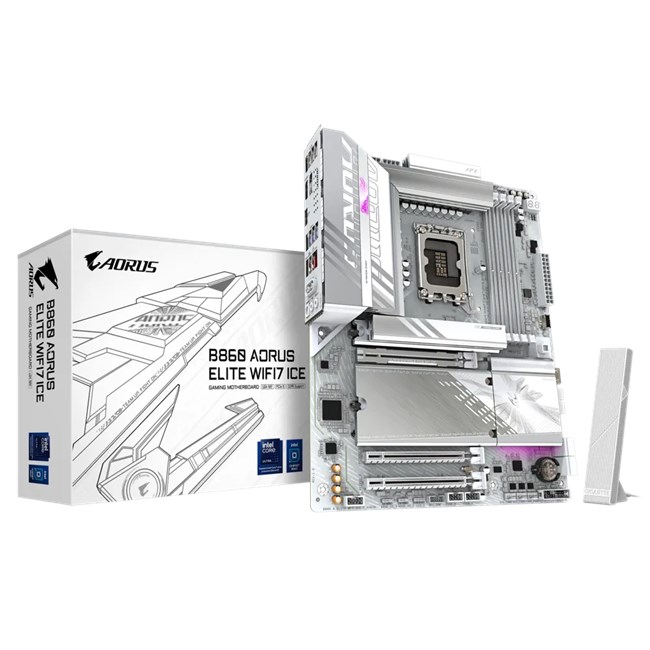 GIGABYTE Gigabyte B860 Aorus Elite WF7 ICE D5 1851P Type-C
