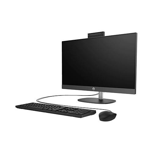 HP HP 9H6V2ET 245 G10 R7-7730U 23,8&quot; FHD Ekran, 8Gb Ram, 512Gb SSD, Paylaşımlı Ekran Kartı, Free Dos All In One PC, Siyah-46122